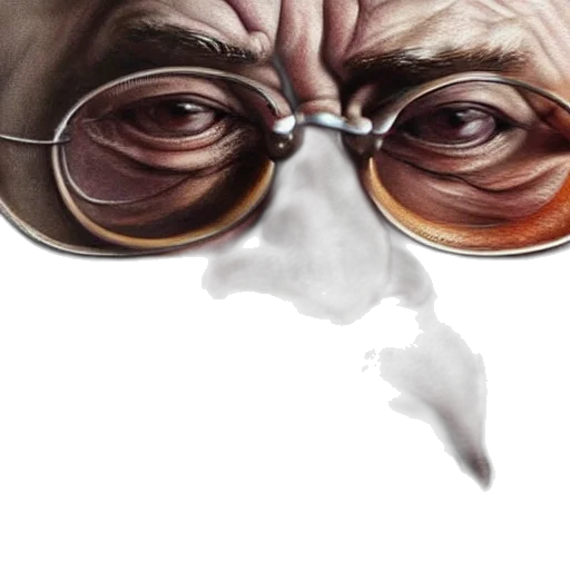 face, mask, photorealistic, comic book art transparent PNG cut-out
