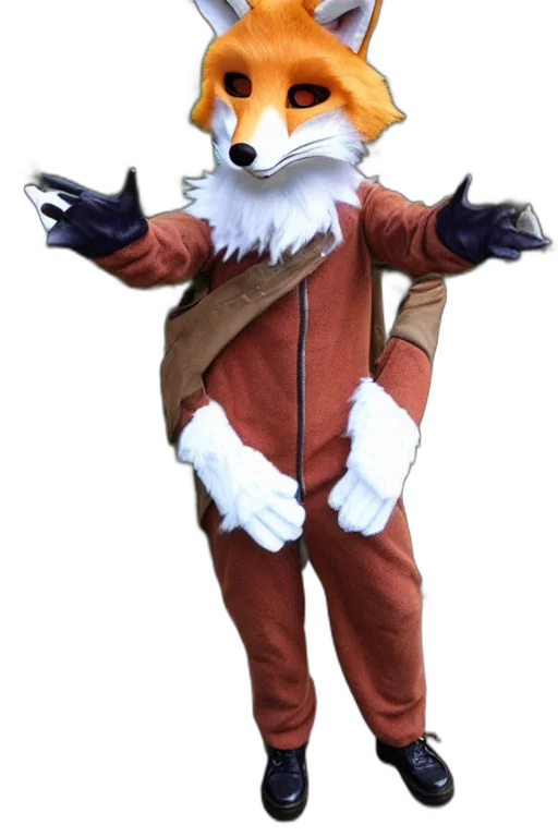 animal, creature, jacket, staff transparent PNG cut-out