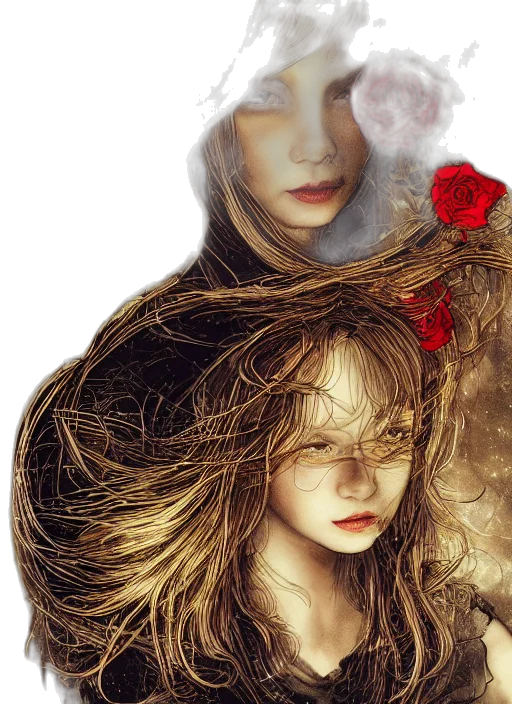 mask, fantasy art, photorealistic, comic book art transparent PNG cut-out