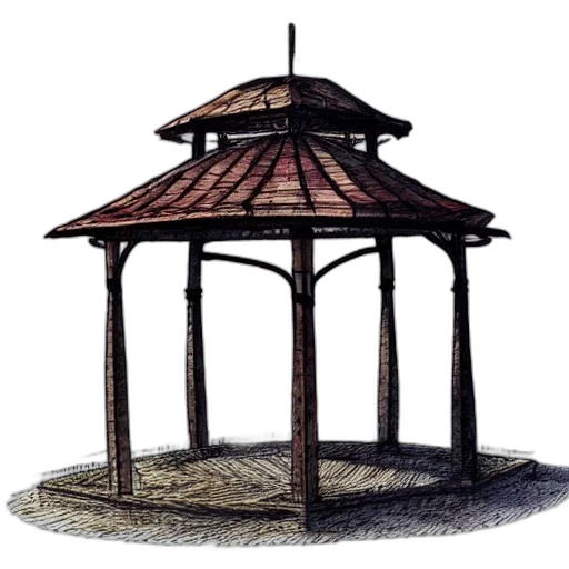 umbrella, furniture, staff, hat transparent PNG cut-out