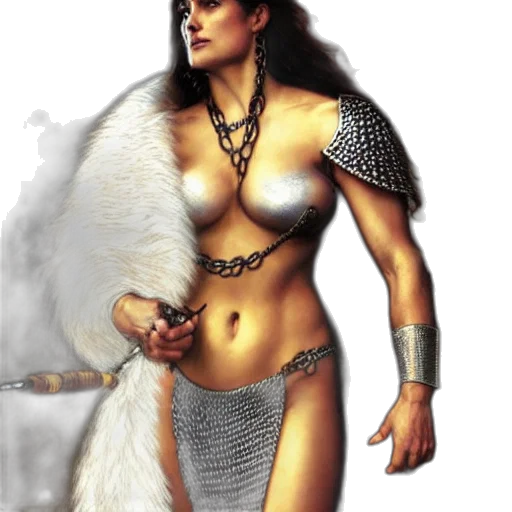 jewelry, sword, fantasy art, concept art, photorealistic, 3d render, portrait, salma transparent PNG cut-out