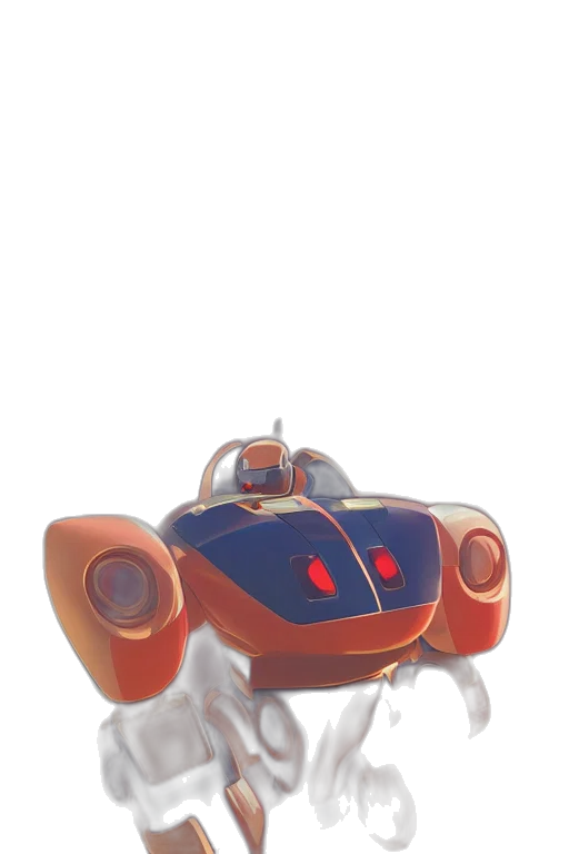 robot, car, weapon, creature, concept art, 3d render, watercolor, fantasy art transparent PNG cut-out