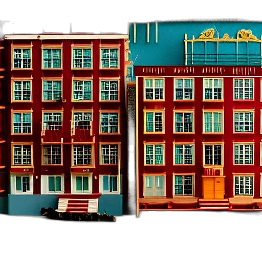 building, furniture, 3d render, photorealistic transparent PNG cut-out