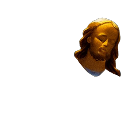 face, crown, hair, sword, 3d render, photorealistic, pixel art, vaporwave transparent PNG cut-out