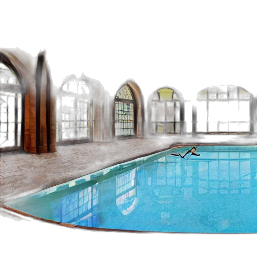 3d render, photorealistic, concept art, underwater transparent PNG cut-out