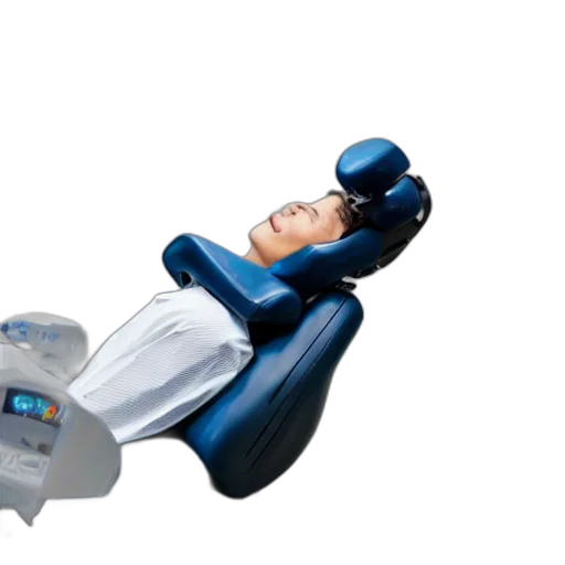robot, robotic, dentist, highly, advanced, arms, hover, over transparent PNG cut-out