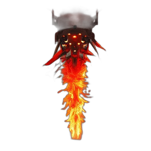 dragon, staff, creature, crown transparent PNG cut-out