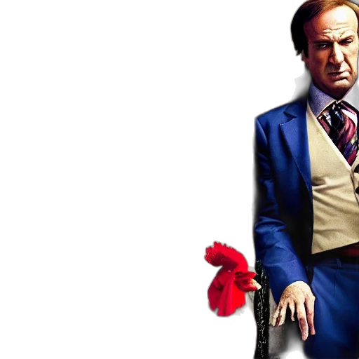 red, saul, goodman, rooster transparent PNG cut-out