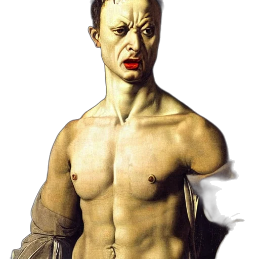mask, face, creature, staff transparent PNG cut-out