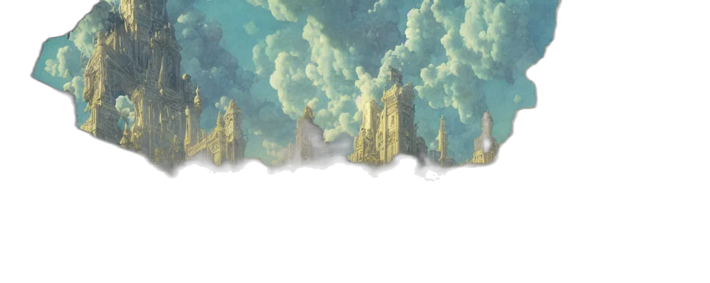 concept art, fantasy art, pixel art, anime, fog, city street, underwater, snow transparent PNG cut-out
