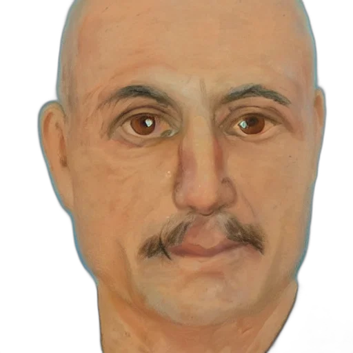face, mask, staff, hat, photorealistic, oil painting, concept art, 3d render transparent PNG cut-out
