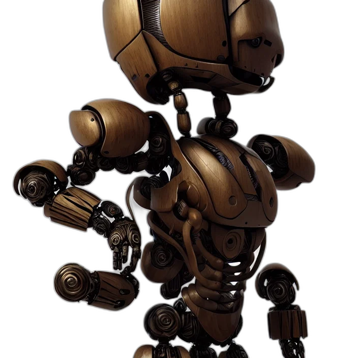 robot, weapon, creature, staff, concept art, 3d render, fantasy art, pixel art transparent PNG cut-out