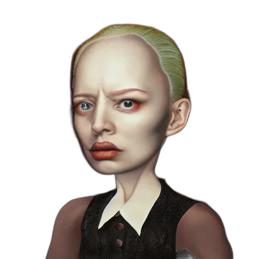 face, robot, mask, staff, 3d render, concept art, photorealistic, fantasy art transparent PNG cut-out