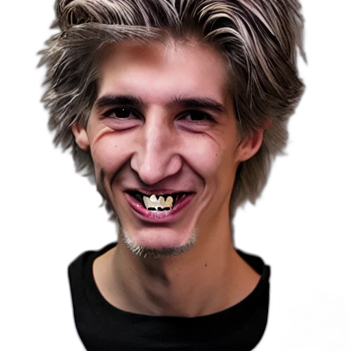 face, mask, hair, staff transparent PNG cut-out