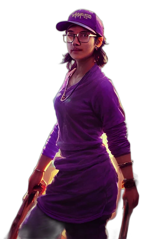 staff, jewelry, dress, face, concept art, photorealistic, 3d render, cyberpunk transparent PNG cut-out