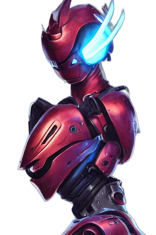 robot, weapon, staff, mask transparent PNG cut-out