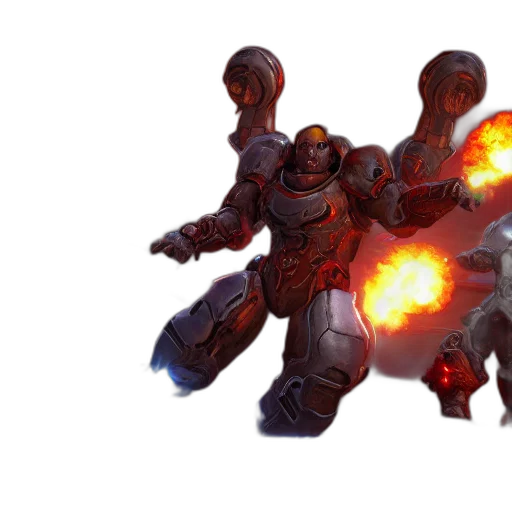 weapon, robot, staff, sword transparent PNG cut-out