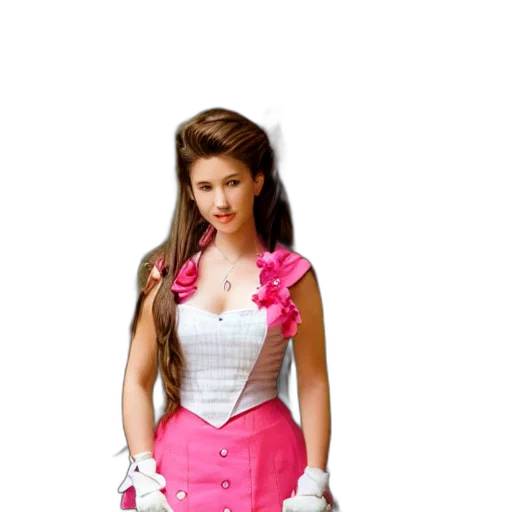 dress, jacket, 3d render, concept art, photorealistic, fantasy art, aerith, gainsborough transparent PNG cut-out