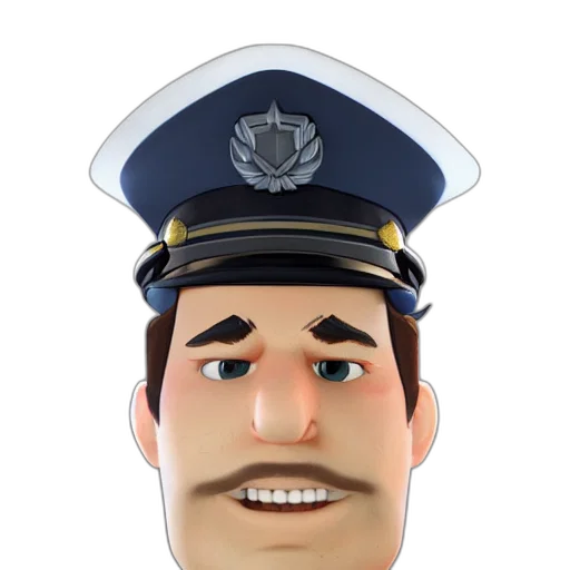 staff, face, hat, mask transparent PNG cut-out