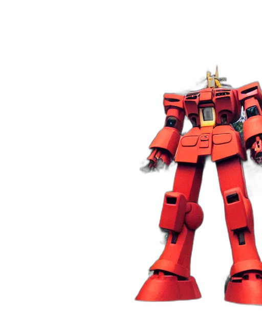robot, weapon, 3d render, concept art transparent PNG cut-out