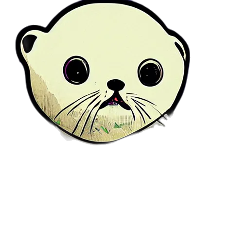 animal, creature, cartoon, pixel art, anime, concept art, earth tones, baby transparent PNG cut-out