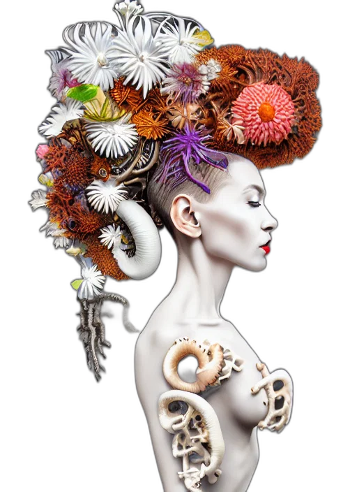 crown, flower, hair, jewelry transparent PNG cut-out