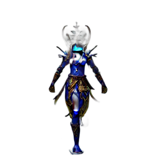 staff, mask, robot, weapon, concept art, fantasy art, pixel art, 3d render transparent PNG cut-out