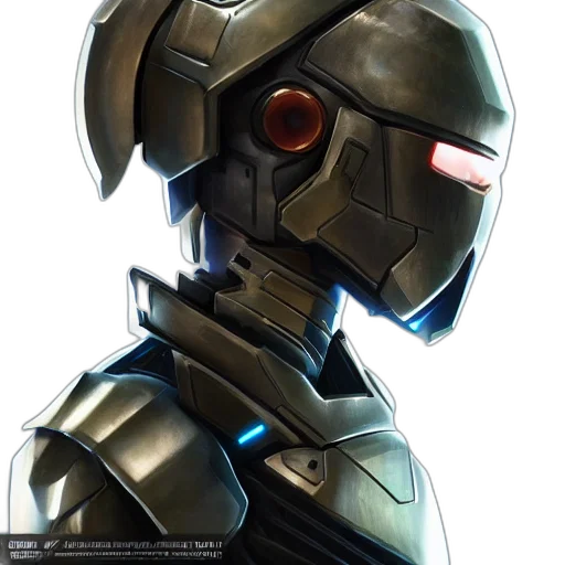 robot, mask, face, concept art transparent PNG cut-out