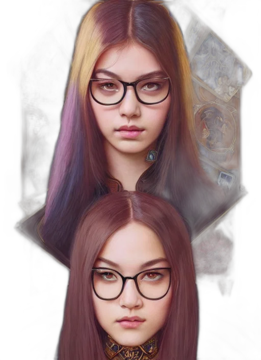 face, hair, photorealistic, fantasy art transparent PNG cut-out