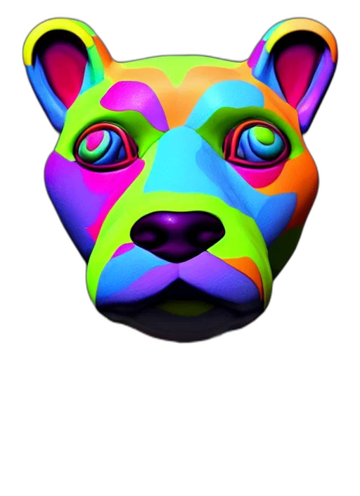 mask, face, animal, creature transparent PNG cut-out