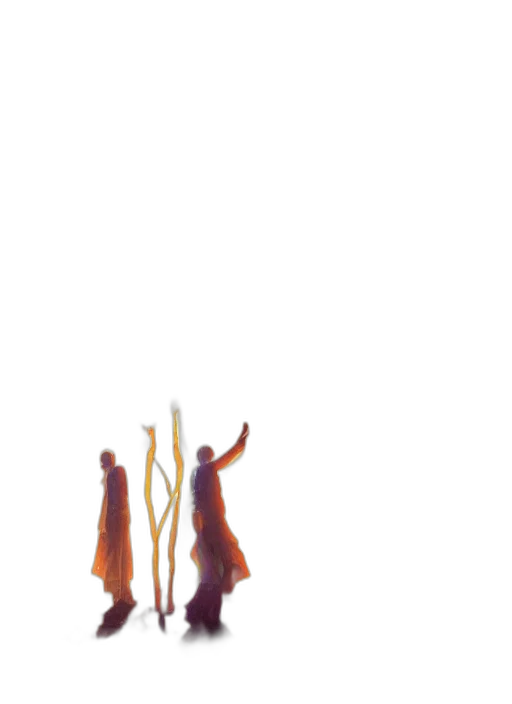 staff, crown, flower, jewelry, concept art, 3d render, pixel art, watercolor transparent PNG cut-out