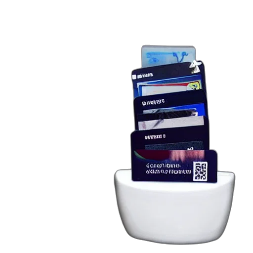 toilet, full, wallet, card transparent PNG cut-out