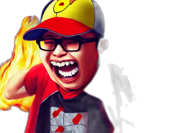 cartoon, comic book art, concept art, 3d render transparent PNG cut-out
