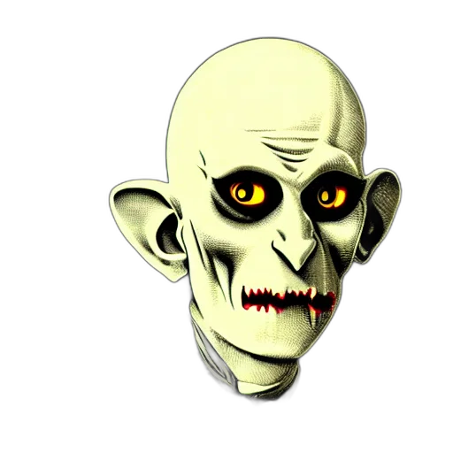 mask, face, creature, staff transparent PNG cut-out