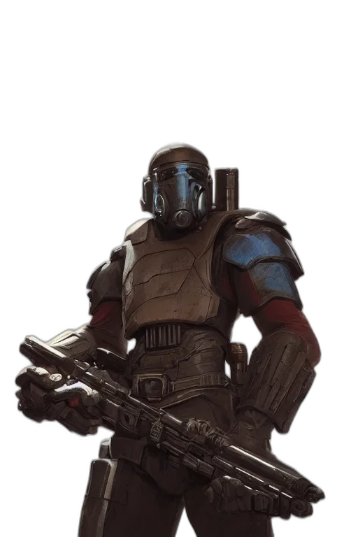 robot, weapon, staff, concept art transparent PNG cut-out