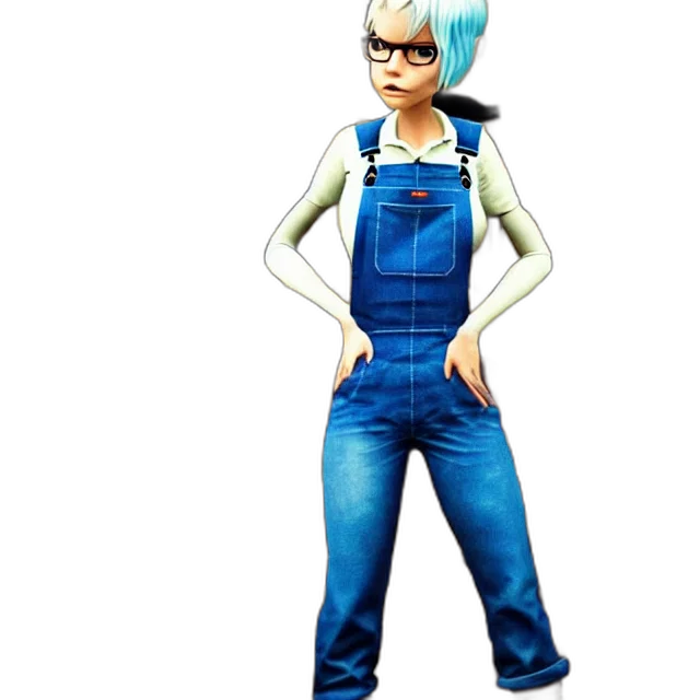 staff, 3d render, concept art, cartoon, photorealistic, blue, full, body transparent PNG cut-out