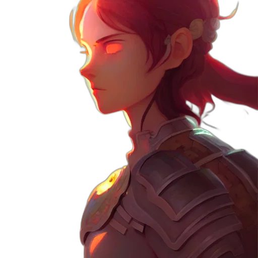 crown, face, staff, robot transparent PNG cut-out