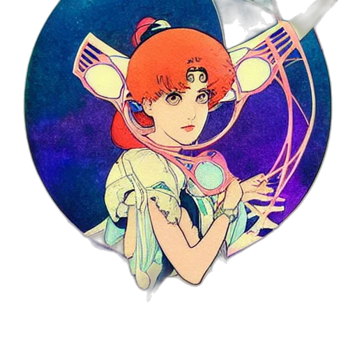 staff, weapon, food, jewelry, vaporwave, anime, pixel art, cartoon transparent PNG cut-out