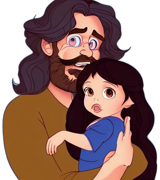 hair, cartoon, watercolor, anime transparent PNG cut-out