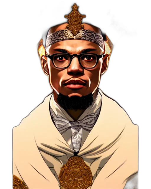 staff, face, crown, mask transparent PNG cut-out