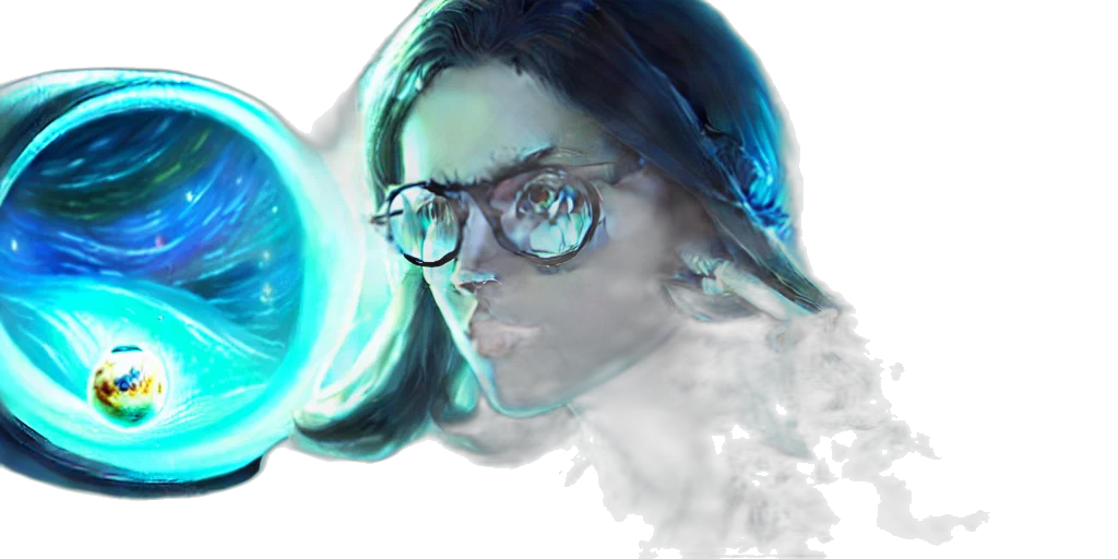 face, staff, mask, creature transparent PNG cut-out