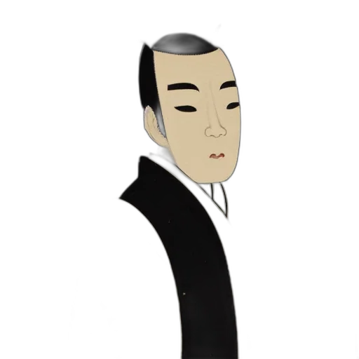 staff, face, mask, jacket, cartoon, anime, concept art, comic book art transparent PNG cut-out