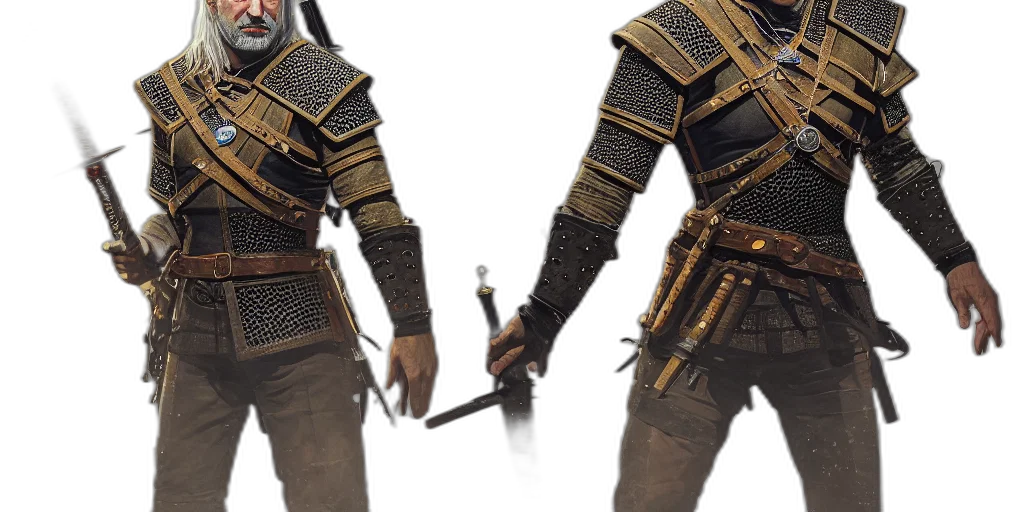 sword, weapon, jacket, staff transparent PNG cut-out