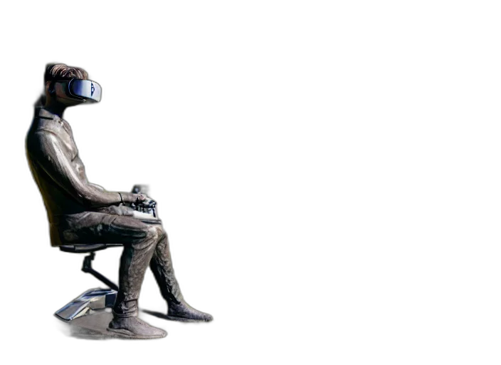 robot, furniture, staff, concept art transparent PNG cut-out