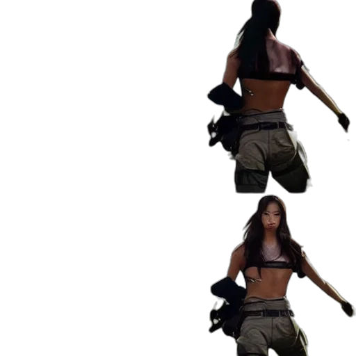 dress, concept art, 3d render, still transparent PNG cut-out