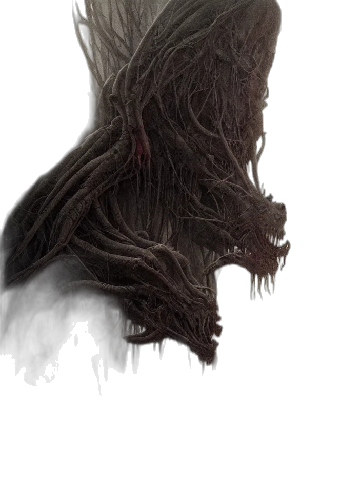hair, creature, mask, dragon transparent PNG cut-out