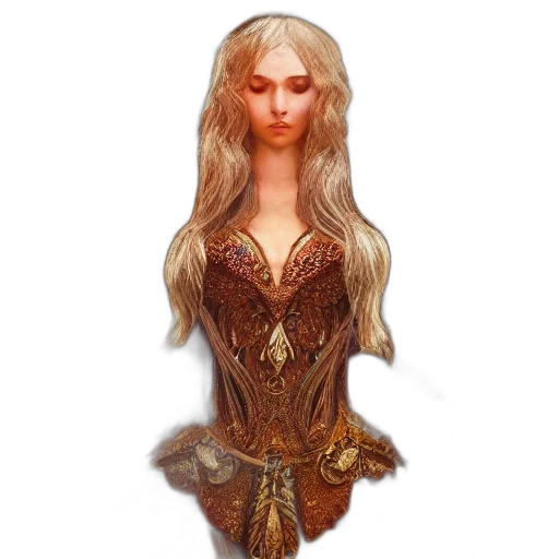 dress, dragon, mask, face, fantasy art, concept art, pixel art, 3d render transparent PNG cut-out