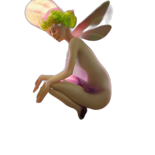 creature, hat, staff, crown, concept art, 3d render, fantasy art, pixel art transparent PNG cut-out