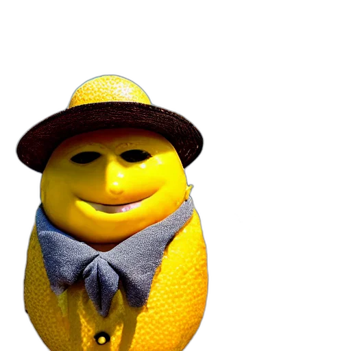 hat, face, food, animal, 3d render, photorealistic, concept art, oil painting transparent PNG cut-out
