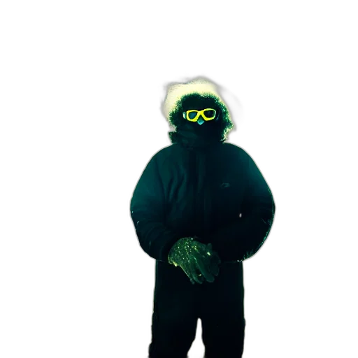 jacket, mask, creature, animal transparent PNG cut-out